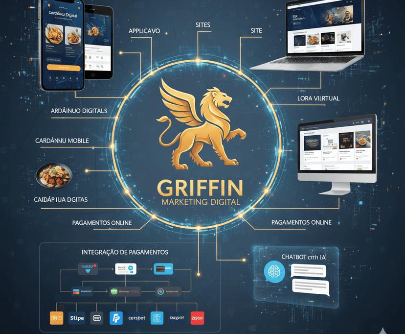 Aplicativo Griffin em um celular
